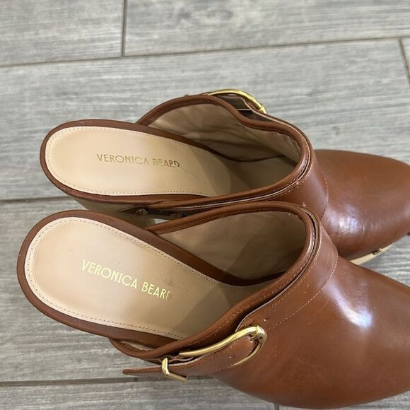 Veronica Beard Aken Leather Studded Clog New! - Picture 8 of 11